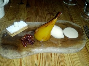 Poached Pear